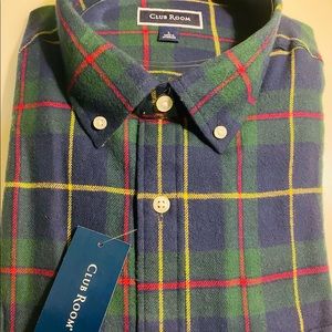Club Room Flannel BD NWT